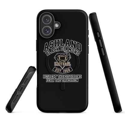 Magsafe Tough Case for iPhone | Ashland Black Diamonds | Emblem Logo