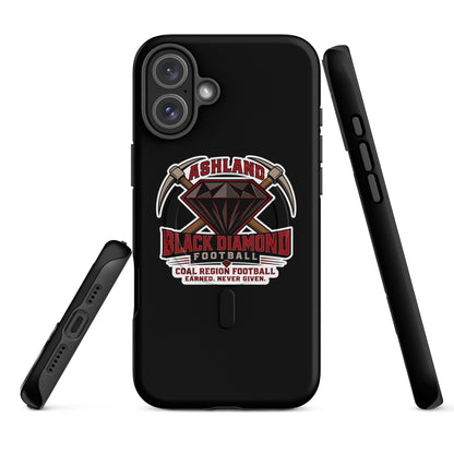 Magsafe Tough Case for iPhone | Ashland Black Diamonds | Vanguard Logo