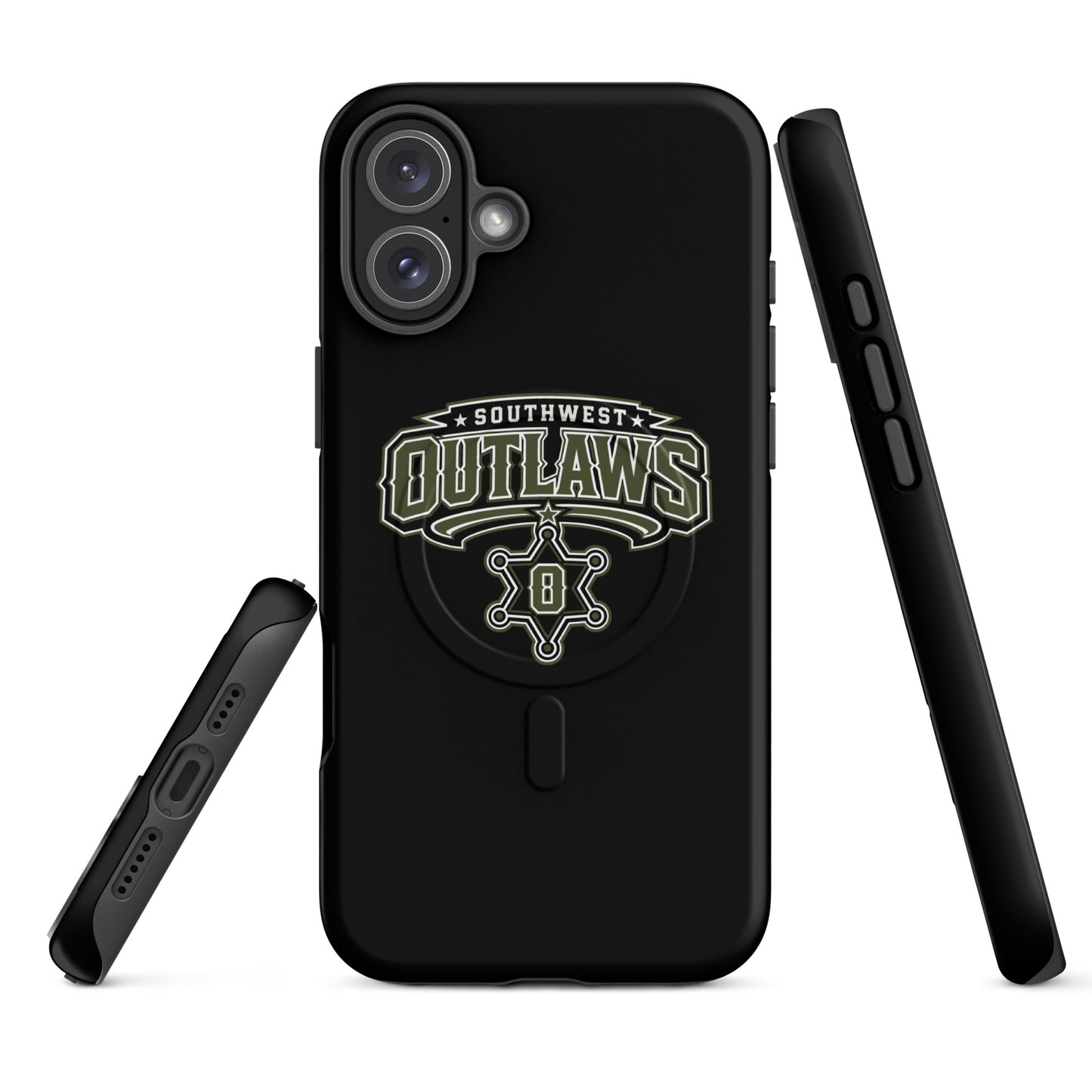 Magsafe Tough Case for iPhone | Southwest Outlaws | Frontier Athletics Logo