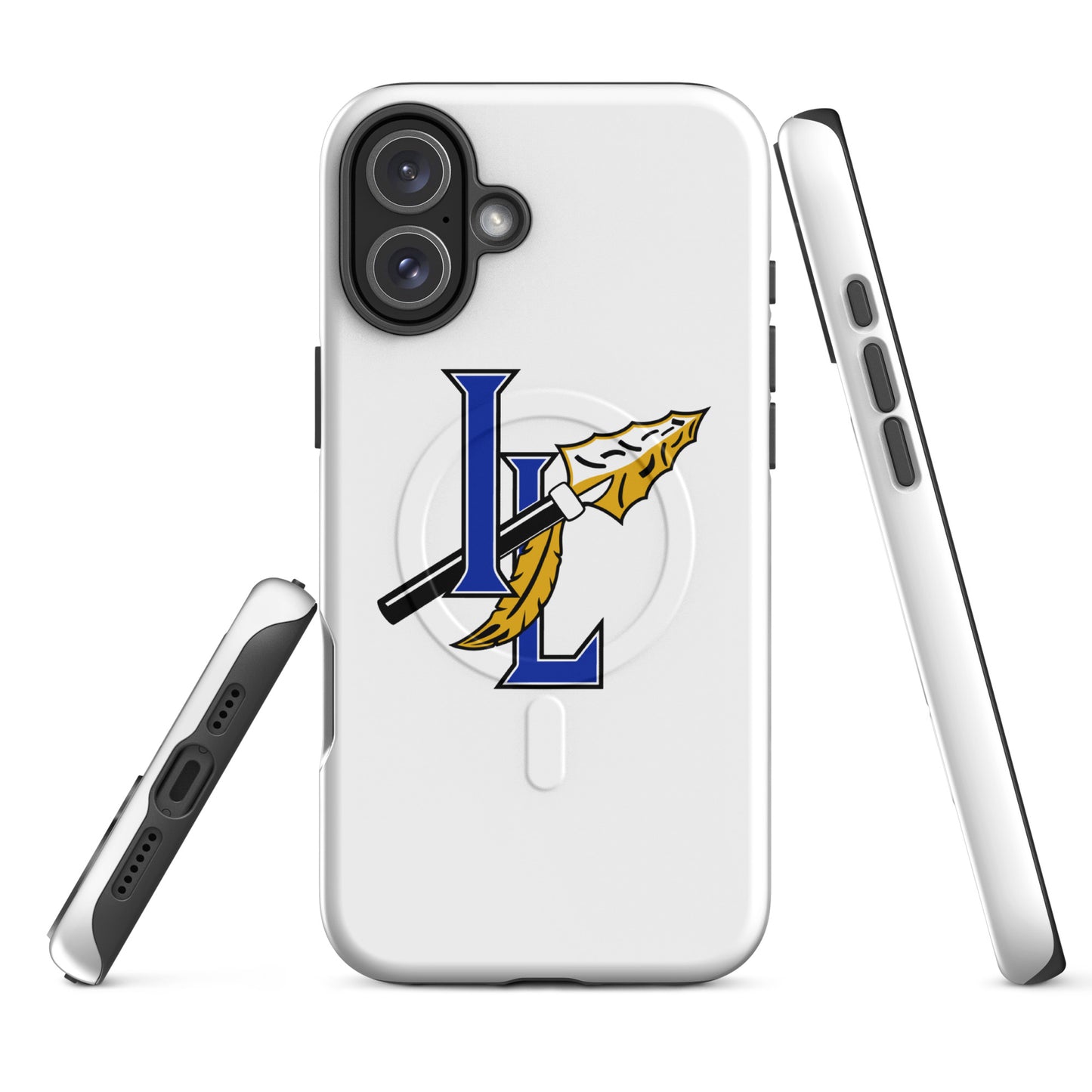 Magsafe Tough Case for iPhone | Indian Land Middle School Volleyball | Spear Athletic Logo