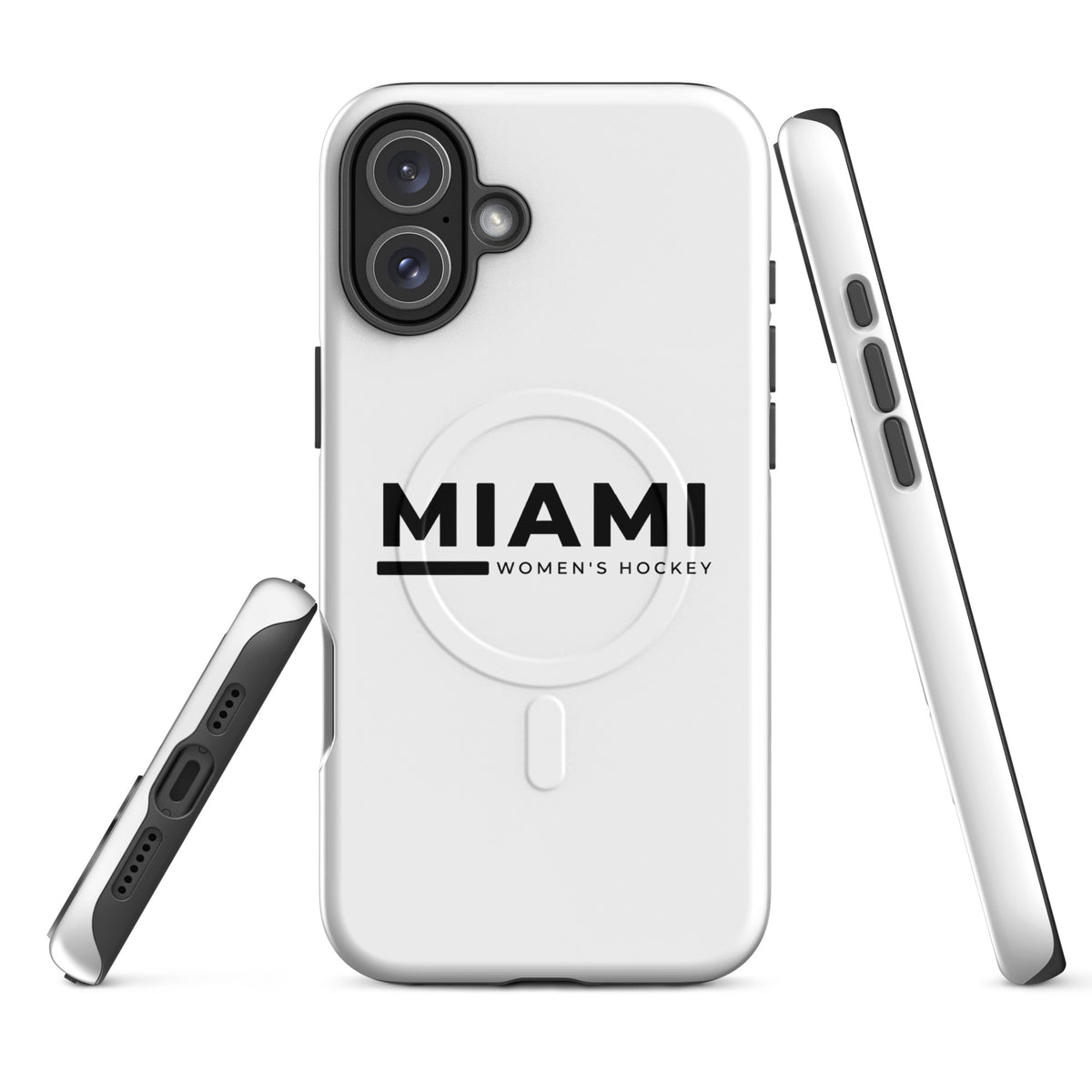 Magsafe Tough Case for iPhone | Miami Women's Hockey | Lettermark Logo