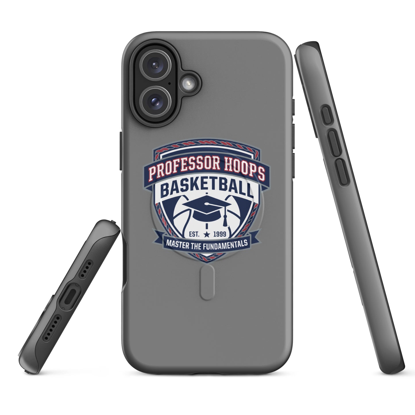 Magsafe Tough Case for iPhone | Professor Hoops Basketball | Crest Logo