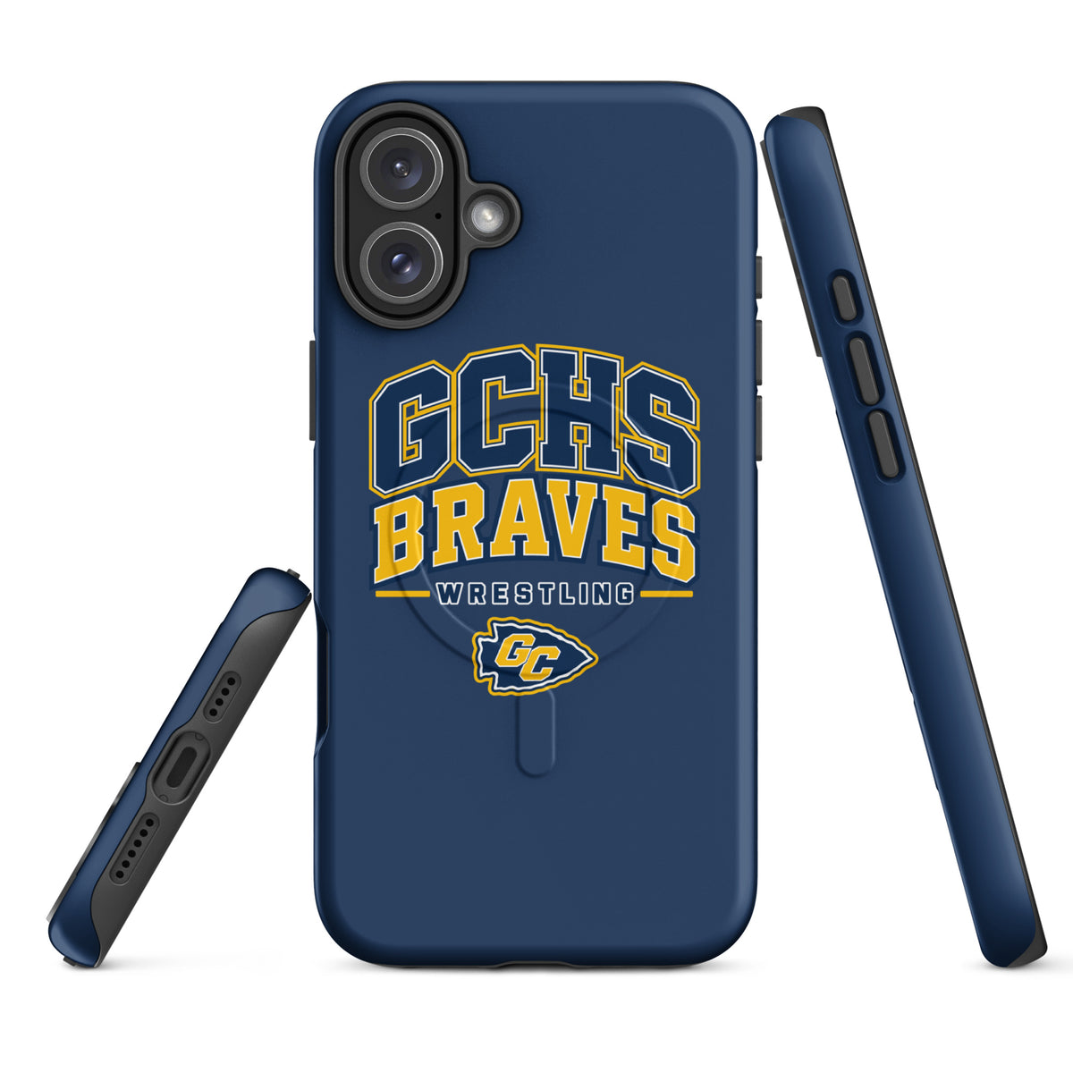 Magsafe Tough Case for iPhone | Grant County High School Wrestling | Vanguard Logo