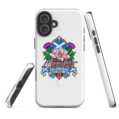 Magsafe Tough Case for iPhone | Pink Magnolias Dance | Valor Logo