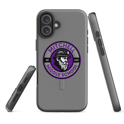 Magsafe Tough Case for iPhone | Mitchell Middle School Softball | Badge Logo