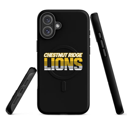 Magsafe Tough Case for iPhone | Chestnut Ridge Lions Football | Script Logo