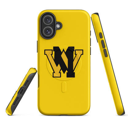 Magsafe Tough Case for iPhone | West Milford Indoor Track & Field Team | Emblem Logo
