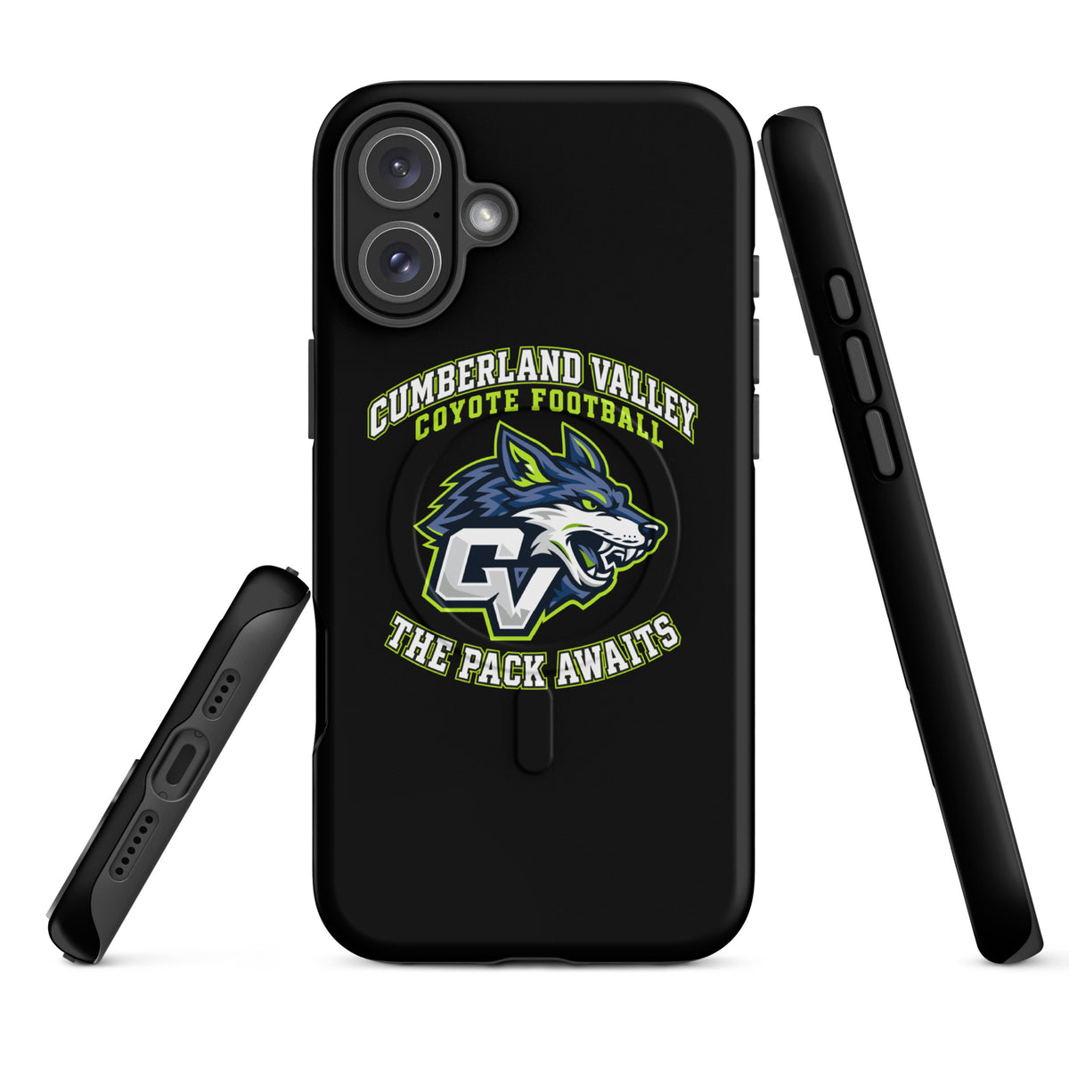 Magsafe Tough Case for iPhone | Cumberland Valley Coyotes Football | Emblem Logo