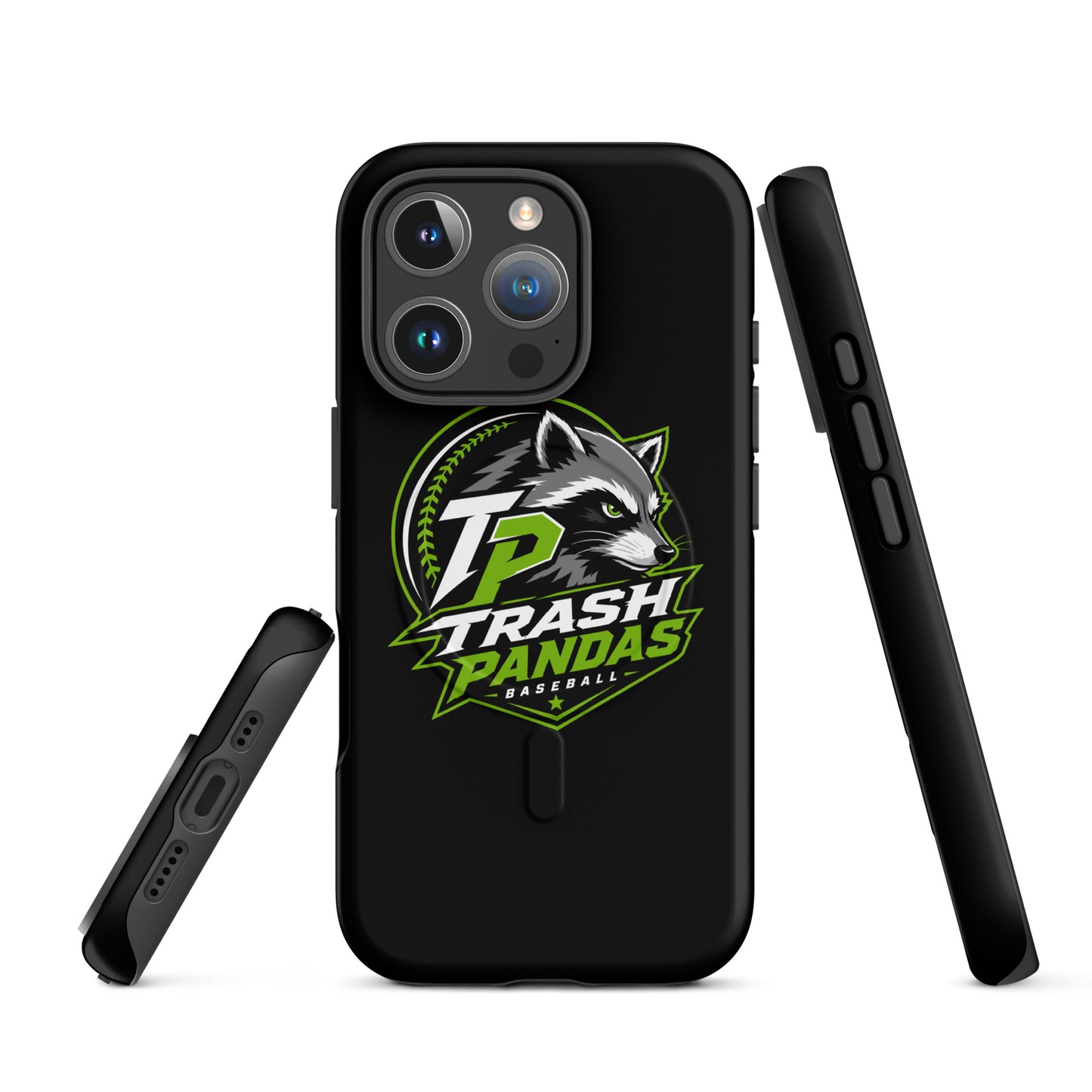 Magsafe Tough Case for iPhone | Trash Pandas Baseball Organization | Crest Logo