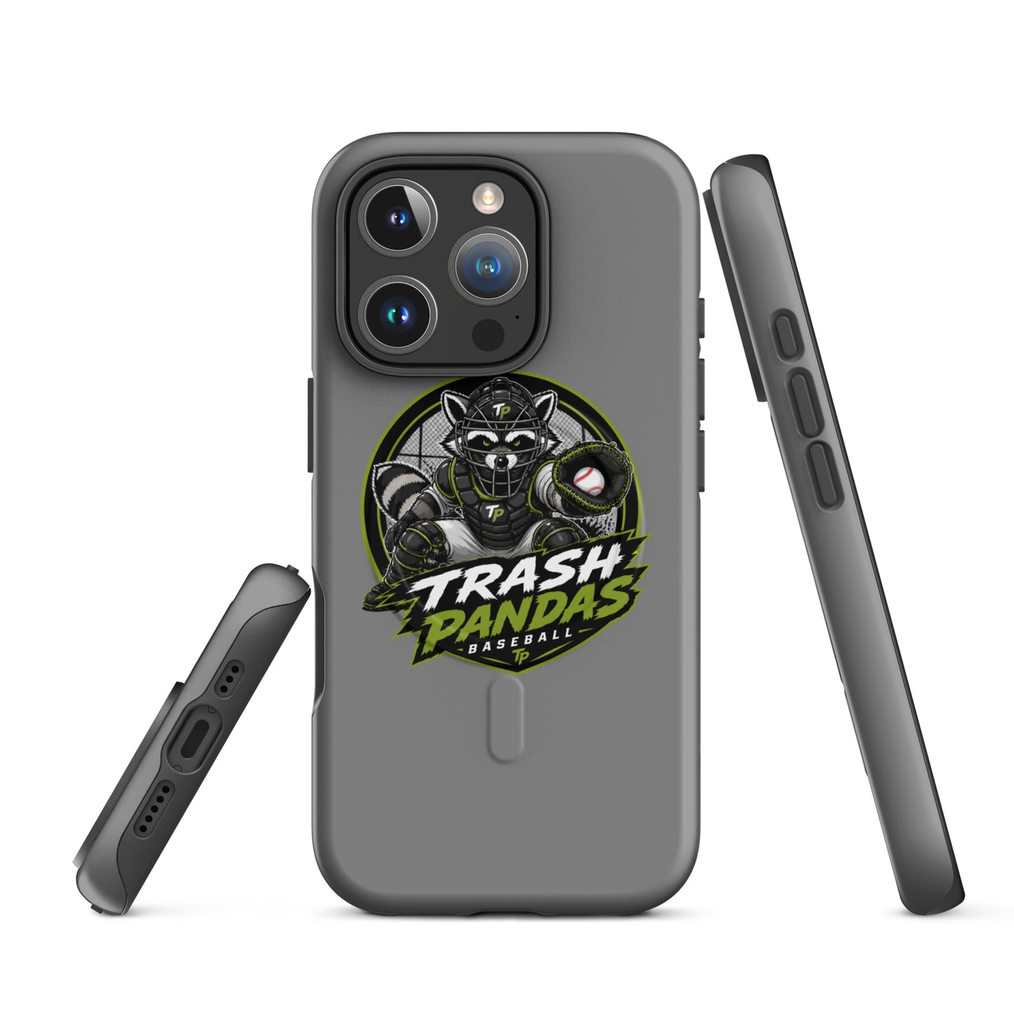 Magsafe Tough Case for iPhone | Trash Pandas Baseball Organization | Athletics Logo