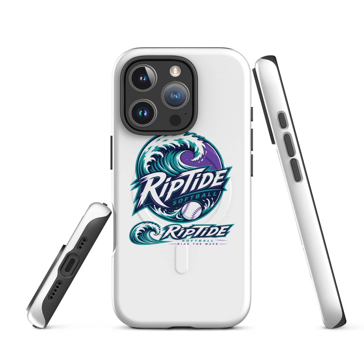 Magsafe Tough Case for iPhone | RipTide Softball | Crest Logo