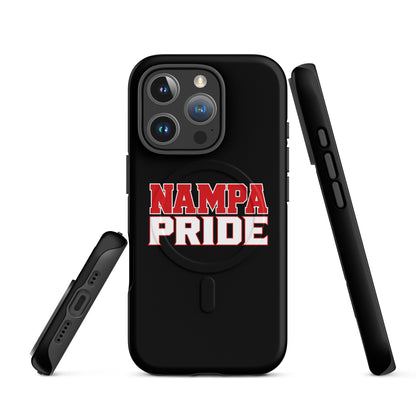 Magsafe Tough Case for iPhone | Nampa Pride | Letter Mark Logo