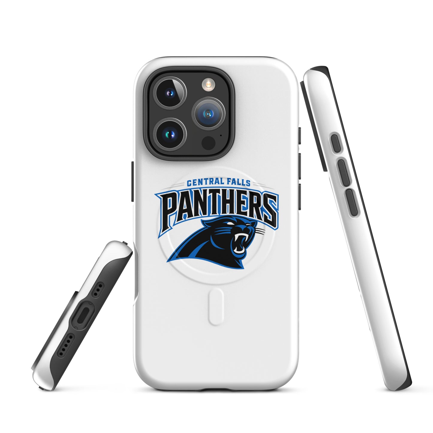 Magsafe Tough Case for iPhone | Central Falls Panthers | Emblem Logo