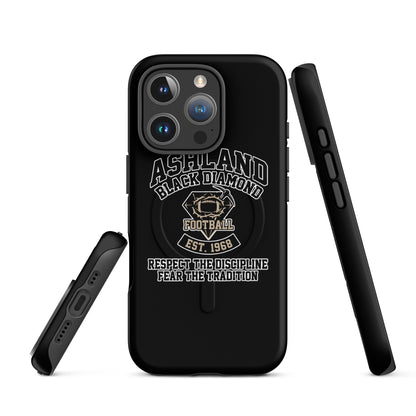 Magsafe Tough Case for iPhone | Ashland Black Diamonds | Emblem Logo