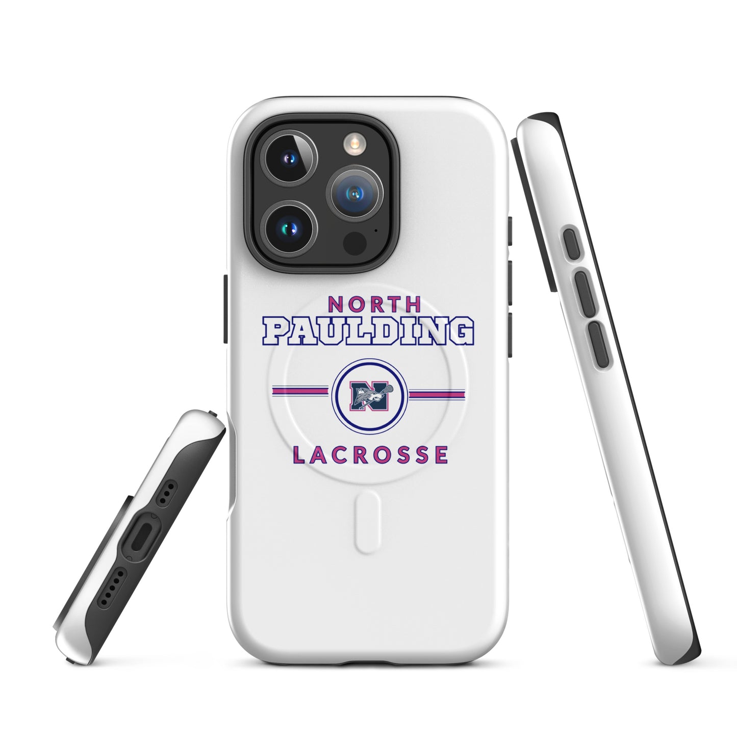 Magsafe Tough Case for iPhone | North Paulding Lacrosse | Valor Logo