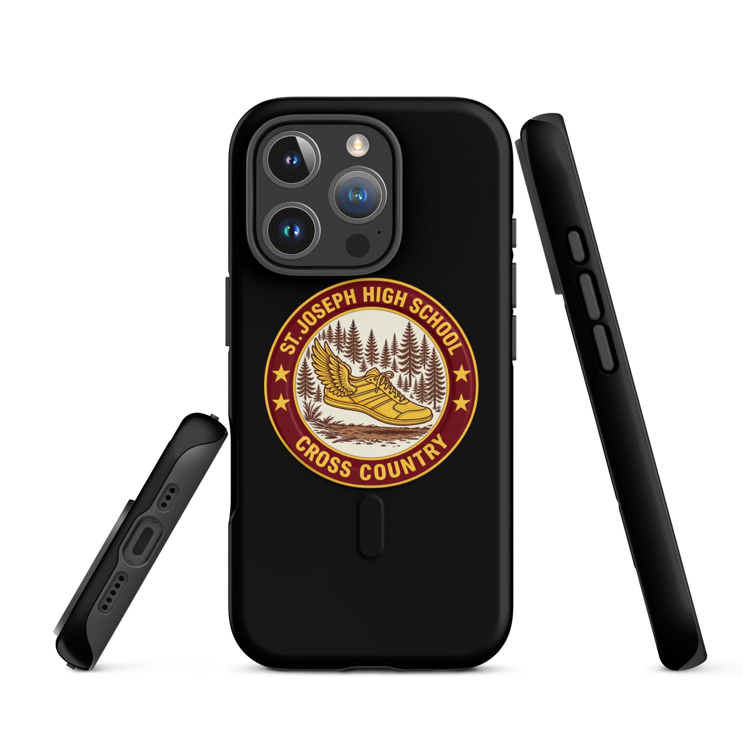 Magsafe Tough Case for iPhone | St. Joseph High School - Cross Country | Badge Logo