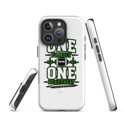 Magsafe Tough Case for iPhone | Celina Black Football | Modern Script Logo