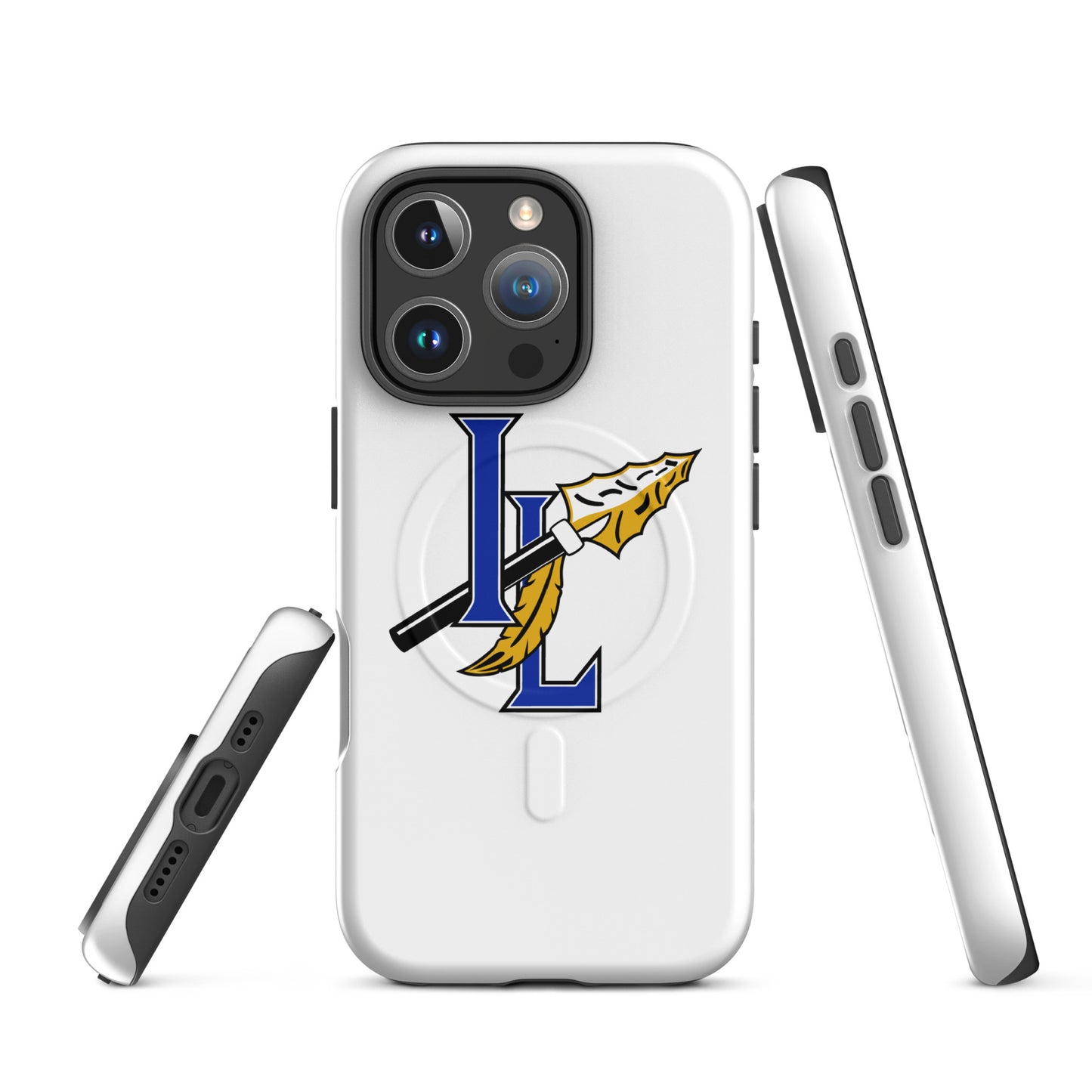 Magsafe Tough Case for iPhone | Indian Land Middle School Volleyball | Spear Athletic Logo