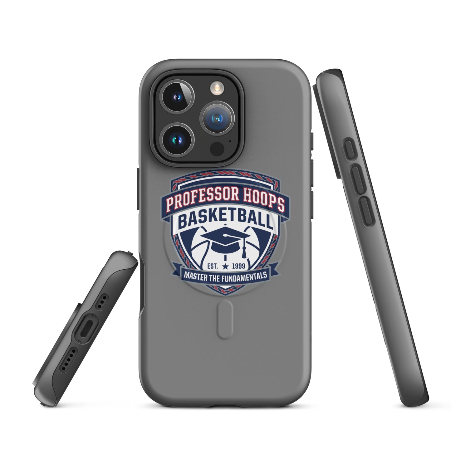 Magsafe Tough Case for iPhone | Professor Hoops Basketball | Crest Logo