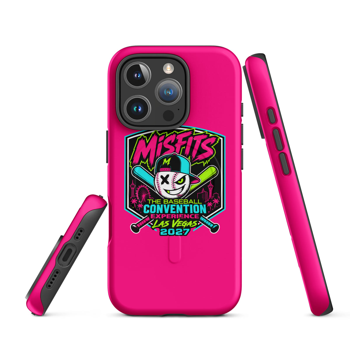 Magsafe Tough Case for iPhone | Misfits Baseball | Shield Logo