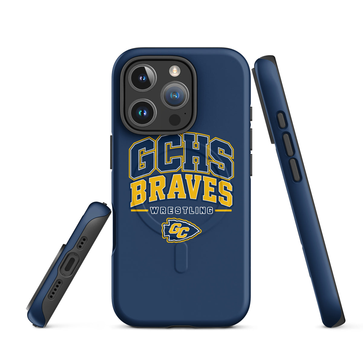 Magsafe Tough Case for iPhone | Grant County High School Wrestling | Vanguard Logo