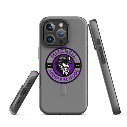 Magsafe Tough Case for iPhone | Mitchell Middle School Softball | Badge Logo