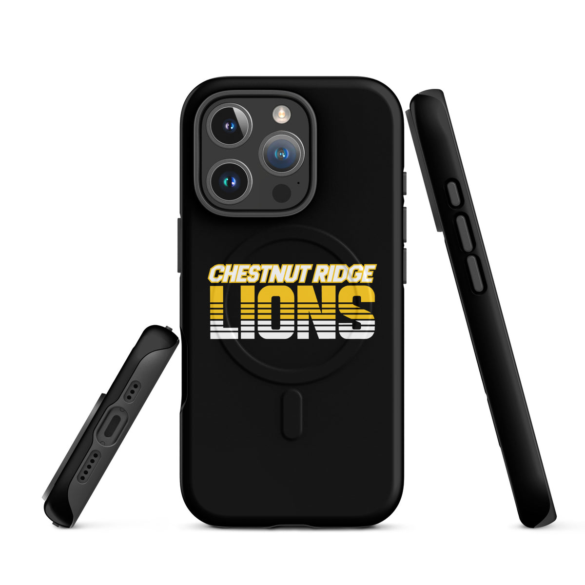 Magsafe Tough Case for iPhone | Chestnut Ridge Lions Football | Script Logo