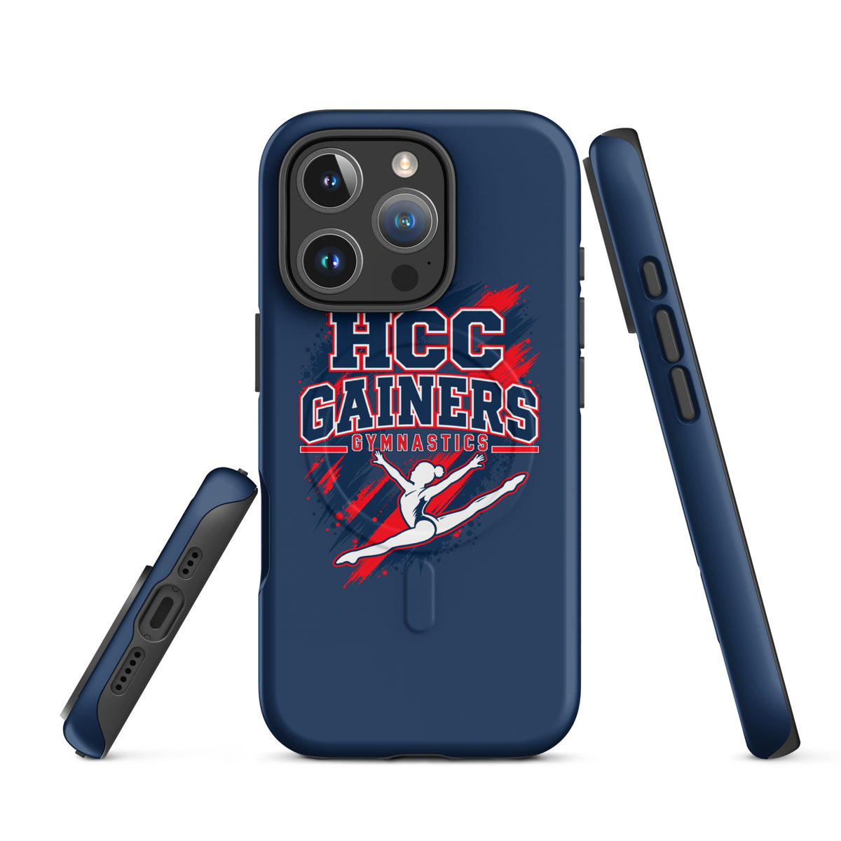 Magsafe Tough Case for iPhone | HCC Gymnastics | Crest Logo