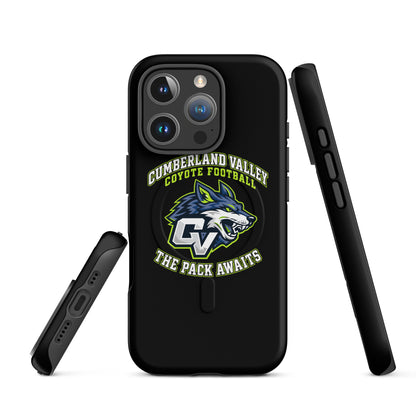 Magsafe Tough Case for iPhone | Cumberland Valley Coyotes Football | Emblem Logo