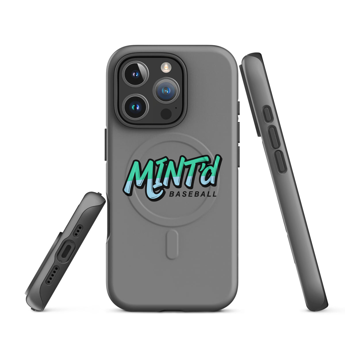 Magsafe Tough Case for iPhone | MINT'd Baseball | Crets Logo