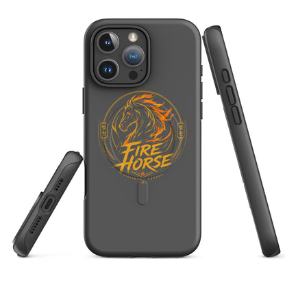 Magsafe Tough Case for iPhone | Fire Horse Masters | Vanguard Logo