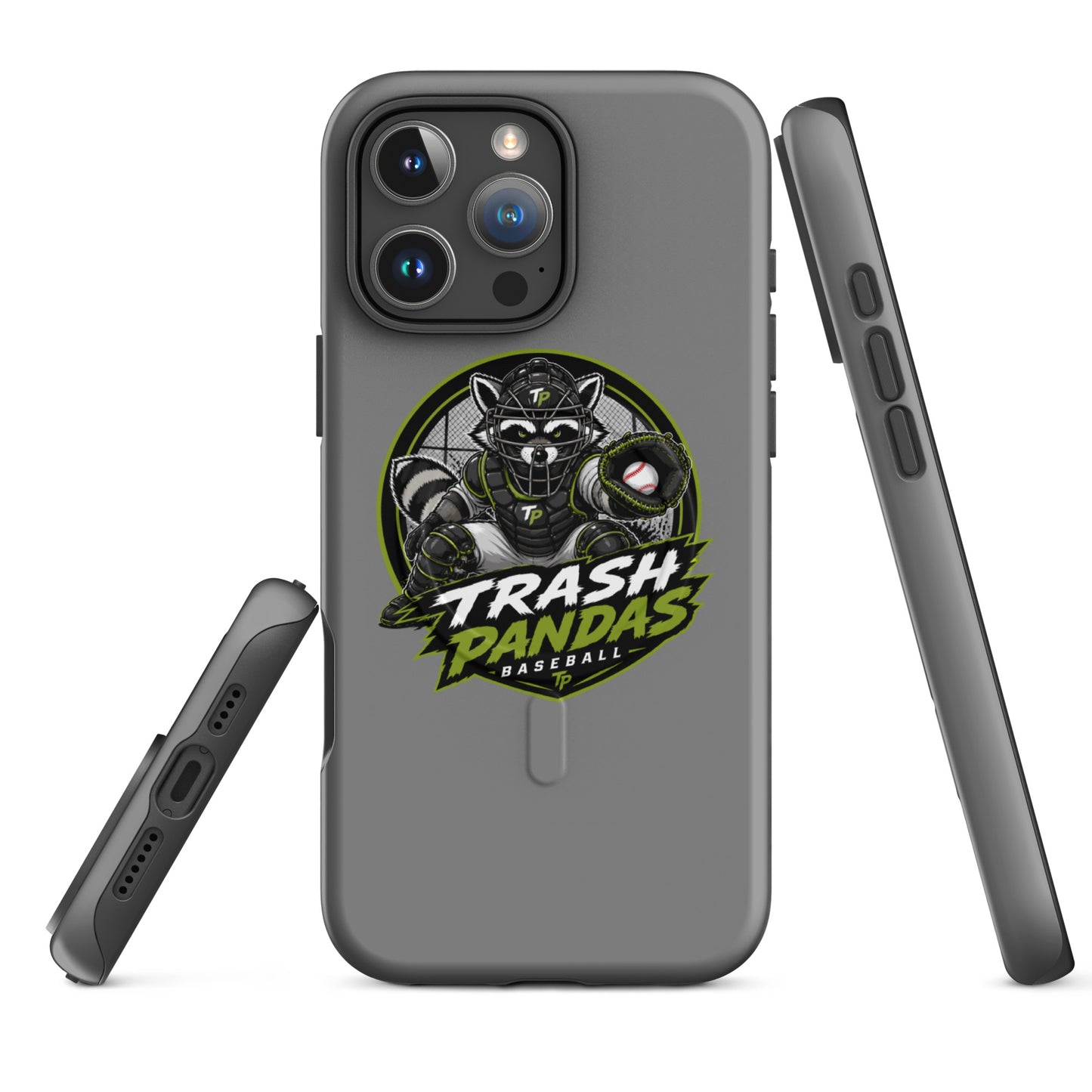 Magsafe Tough Case for iPhone | Trash Pandas Baseball Organization | Athletics Logo