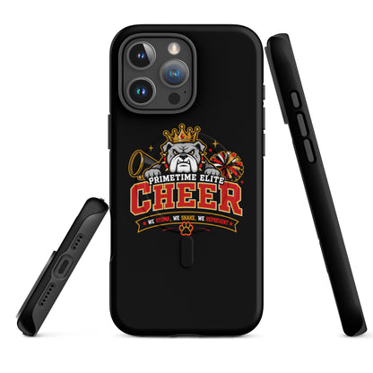 Magsafe Tough Case for iPhone | PTE Bulldog Cheer | Crest Logo