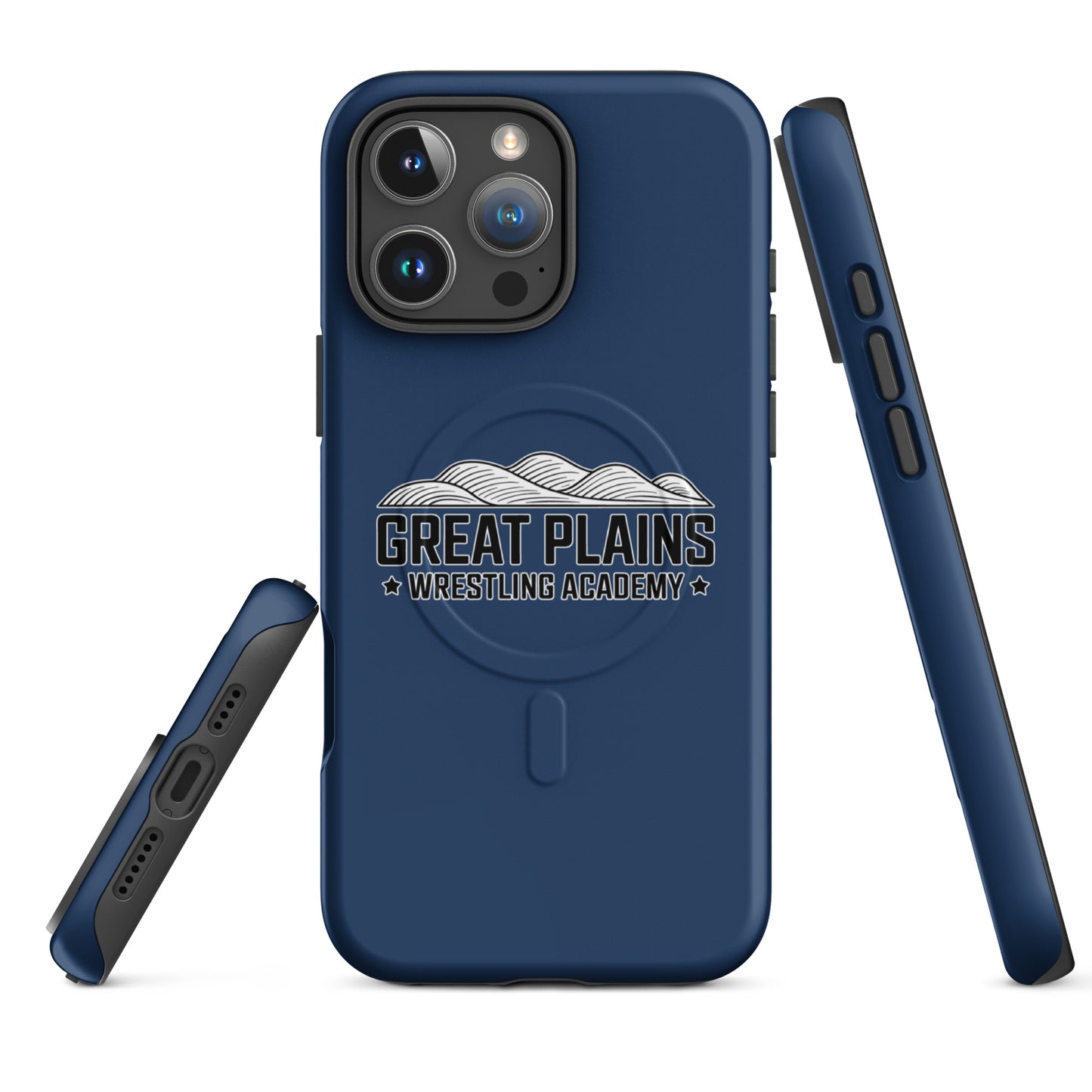 Magsafe Tough Case for iPhone | Great Plains Wrestling Academy | Crest Logo