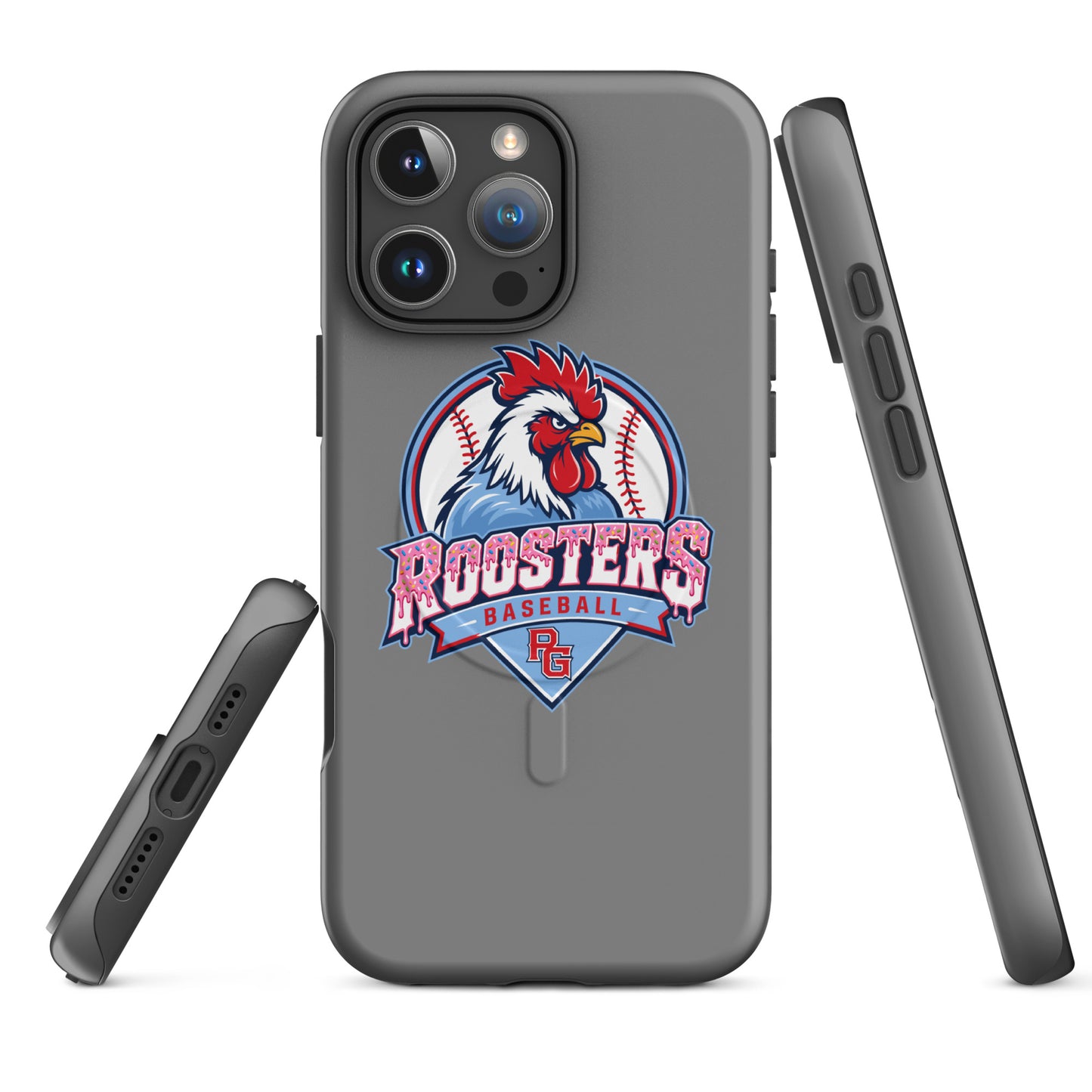 Magsafe Tough Case for iPhone | Rooster Nation | Emblem Logo