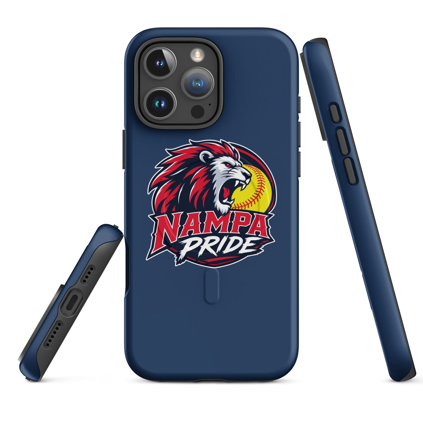 Magsafe Tough Case for iPhone | Nampa Pride | Lion Crest Logo