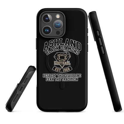 Magsafe Tough Case for iPhone | Ashland Black Diamonds | Emblem Logo