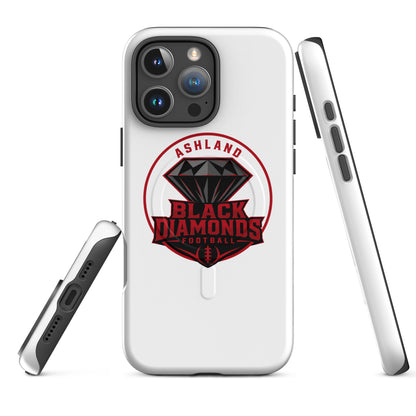 Magsafe Tough Case for iPhone | Ashland Black Diamonds | Badge Logo