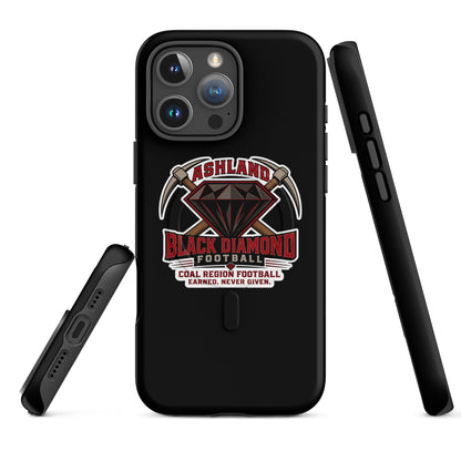 Magsafe Tough Case for iPhone | Ashland Black Diamonds | Vanguard Logo