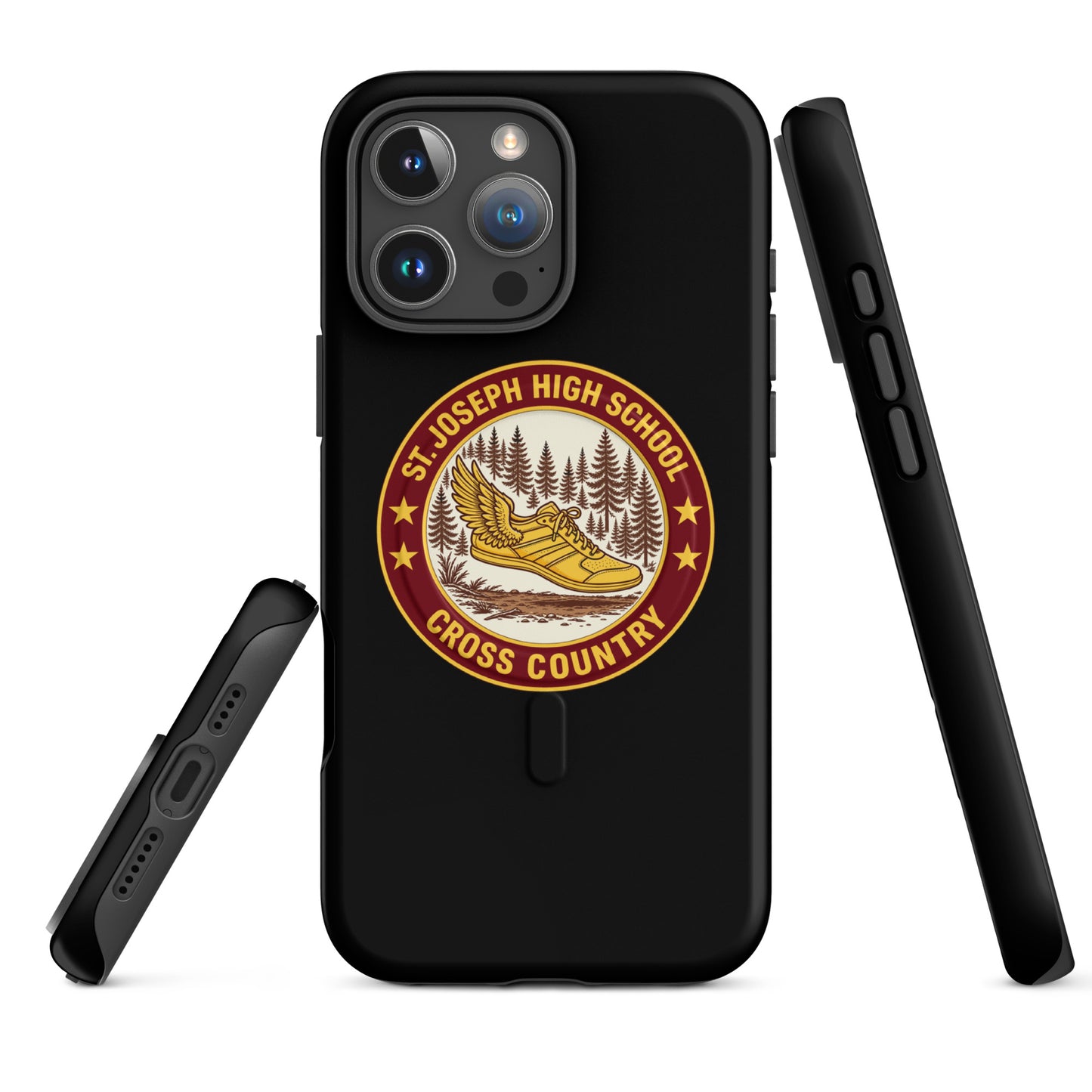 Magsafe Tough Case for iPhone | St. Joseph High School - Cross Country | Badge Logo