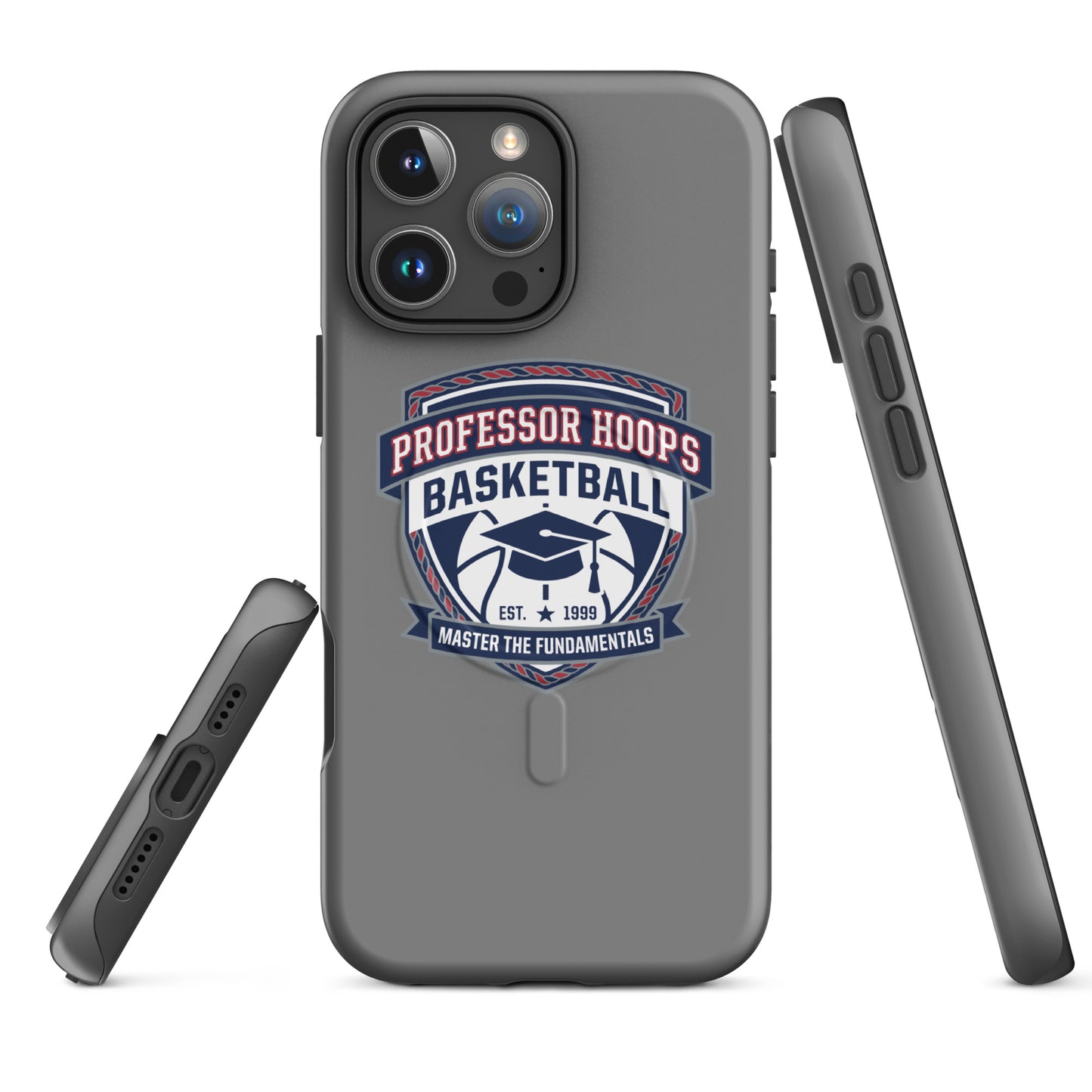 Magsafe Tough Case for iPhone | Professor Hoops Basketball | Crest Logo
