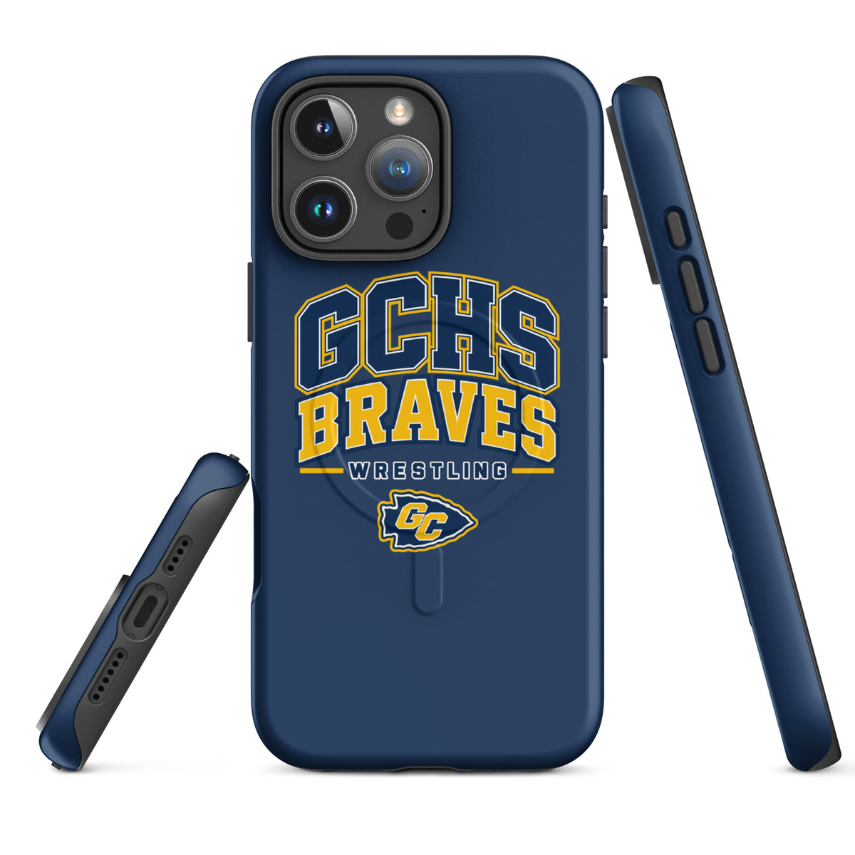 Magsafe Tough Case for iPhone | Grant County High School Wrestling | Vanguard Logo