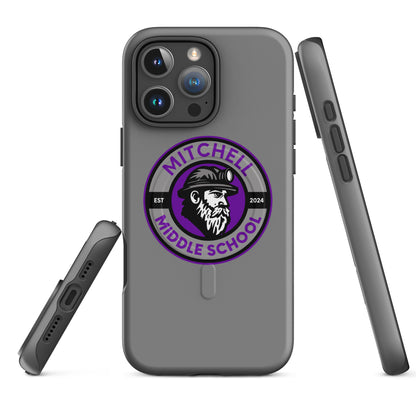 Magsafe Tough Case for iPhone | Mitchell Middle School Softball | Badge Logo