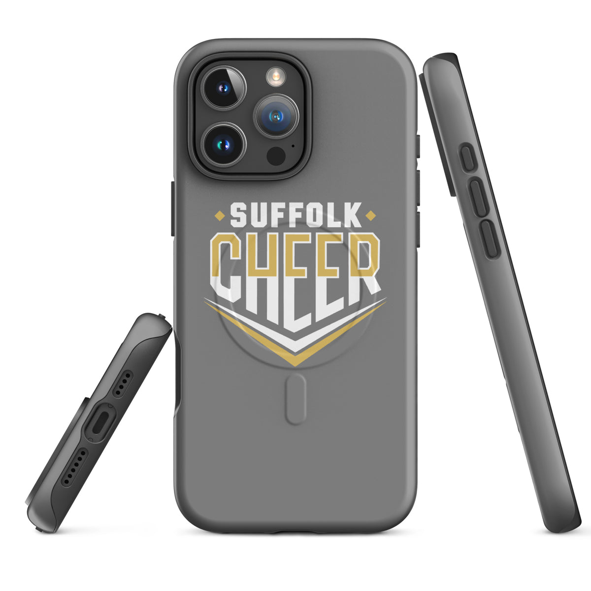 Magsafe Tough Case for iPhone | Suffolk University Cheerleading | Emblem Logo