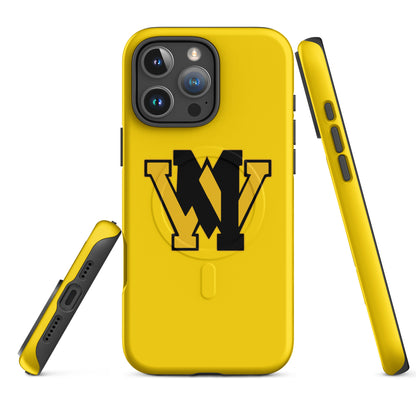 Magsafe Tough Case for iPhone | West Milford Indoor Track & Field Team | Emblem Logo