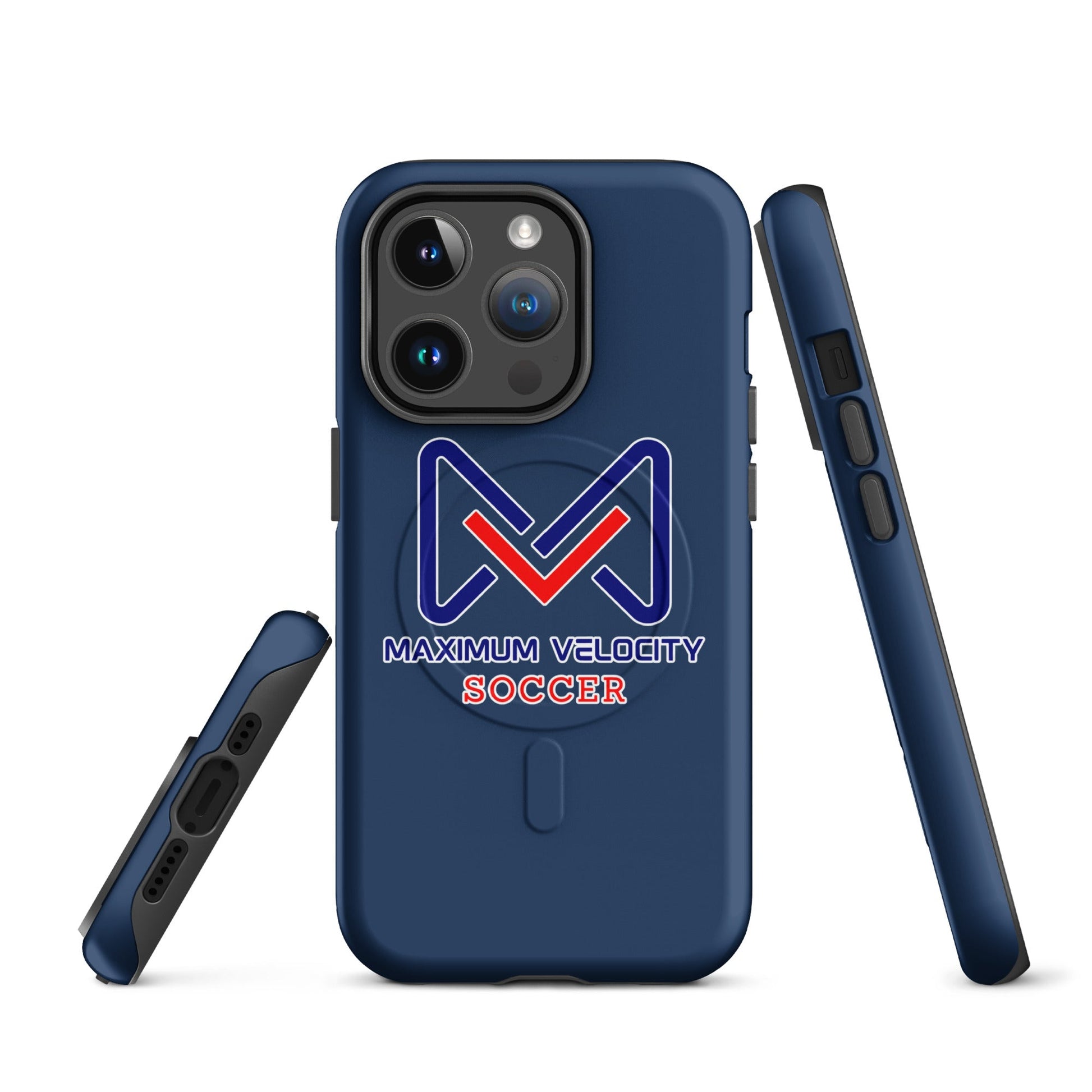 Magsafe Tough Case for iPhone | Maximum Velocity Youth Sports | Crest Logo