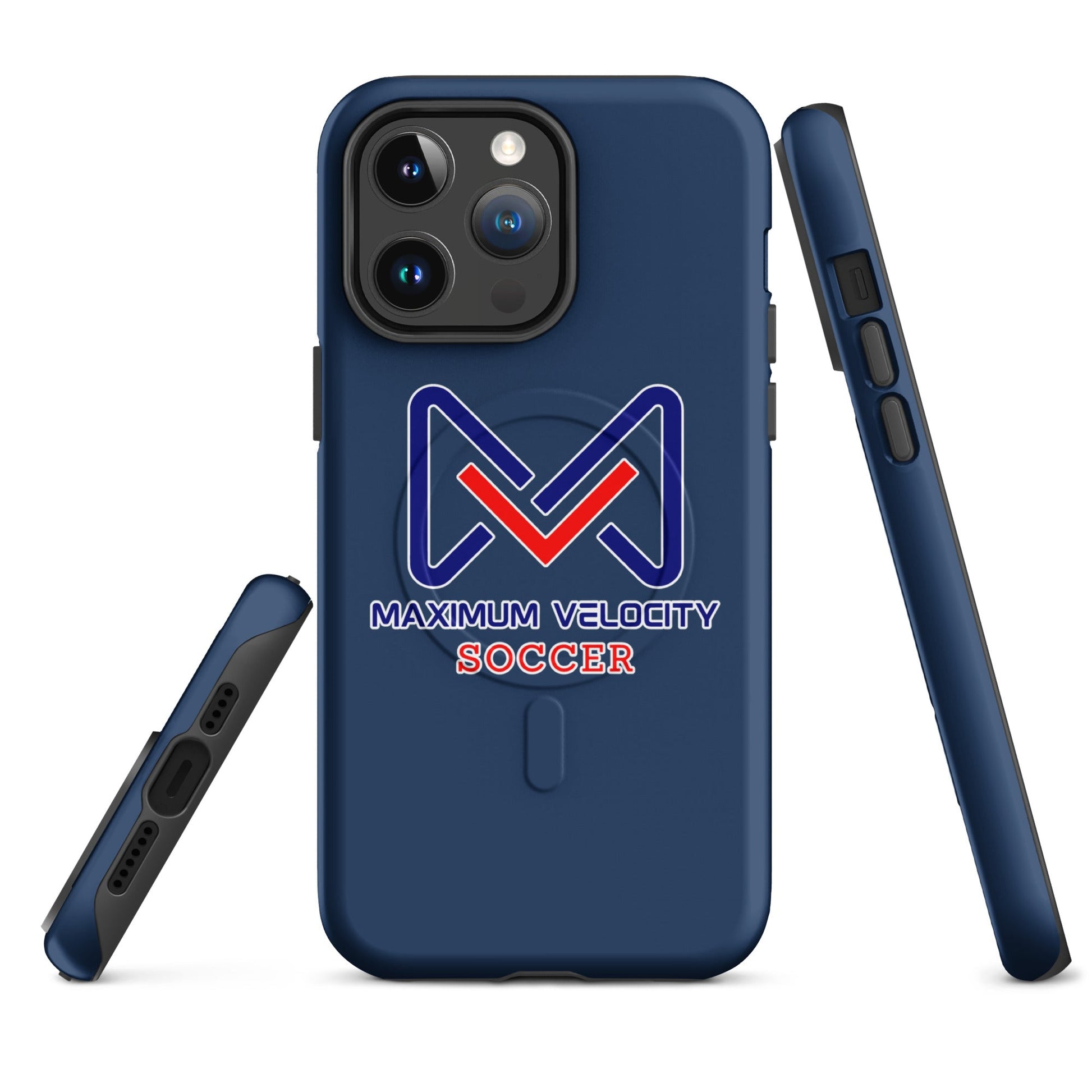 Magsafe Tough Case for iPhone | Maximum Velocity Youth Sports | Crest Logo