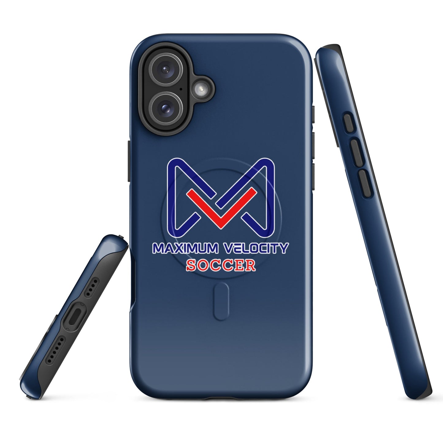 Magsafe Tough Case for iPhone | Maximum Velocity Youth Sports | Crest Logo