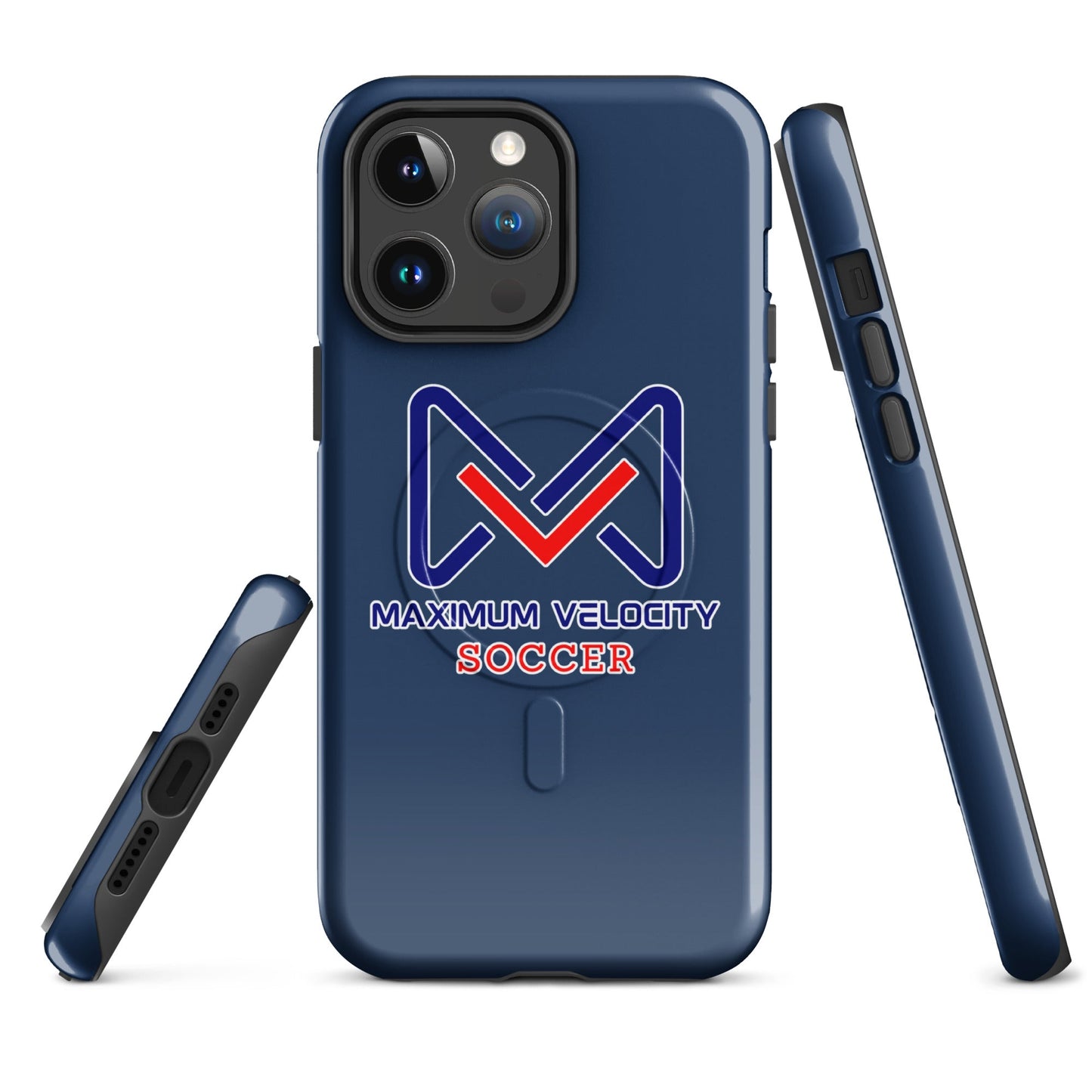 Magsafe Tough Case for iPhone | Maximum Velocity Youth Sports | Crest Logo