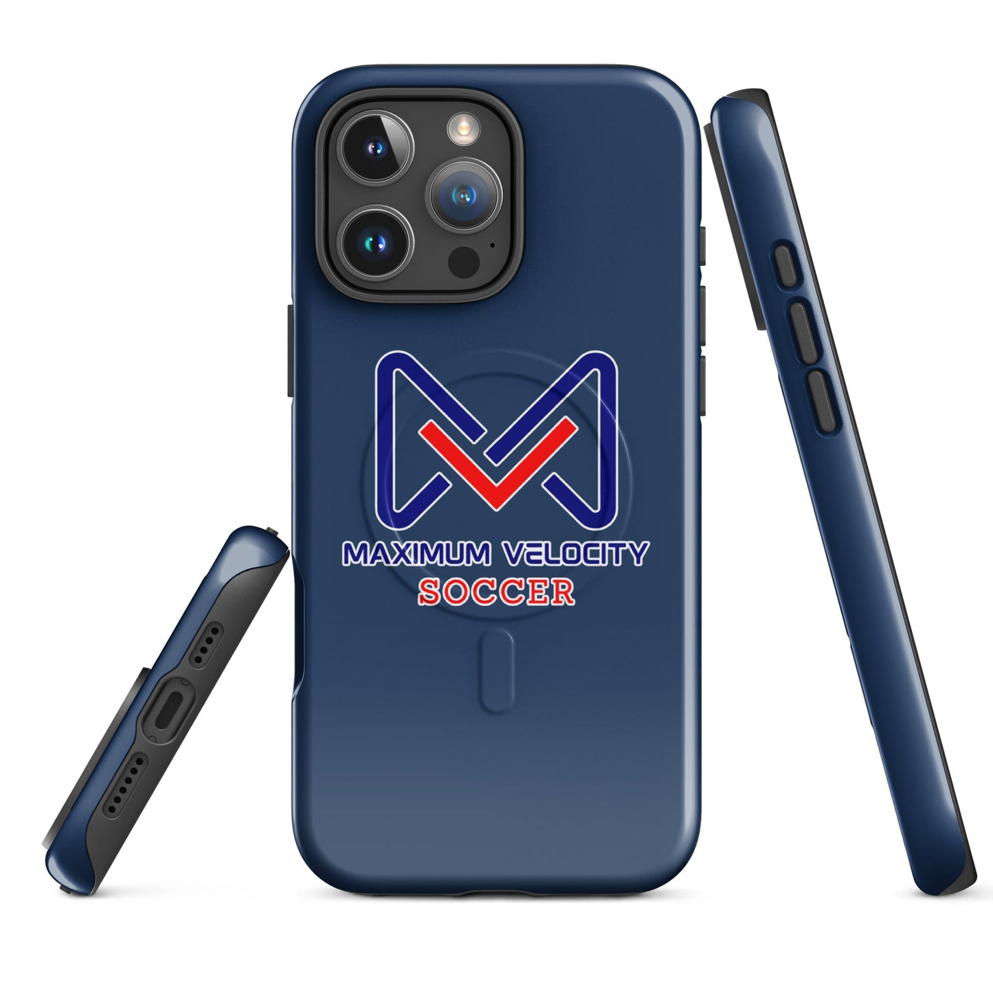 Magsafe Tough Case for iPhone | Maximum Velocity Youth Sports | Crest Logo